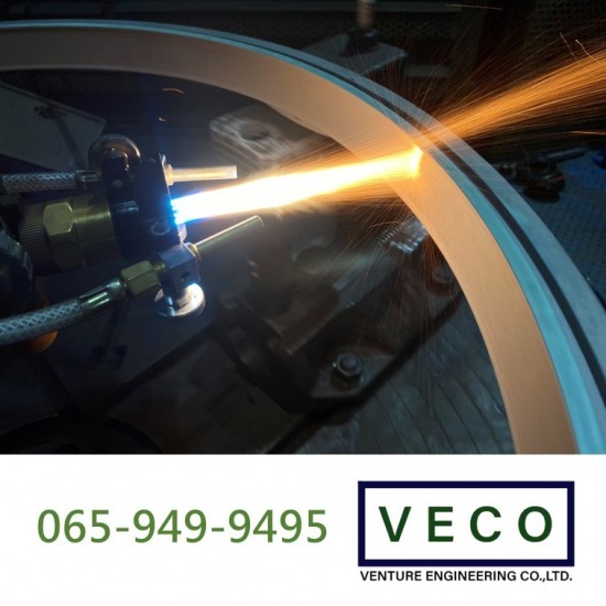 Arc spray - พ่นพอกผิวโลหะด้วยระบบ HVOF และ Wire Arc Arc spray - พ่นพอกผิวโลหะด้วยระบบ HVOF และ Wire Arc